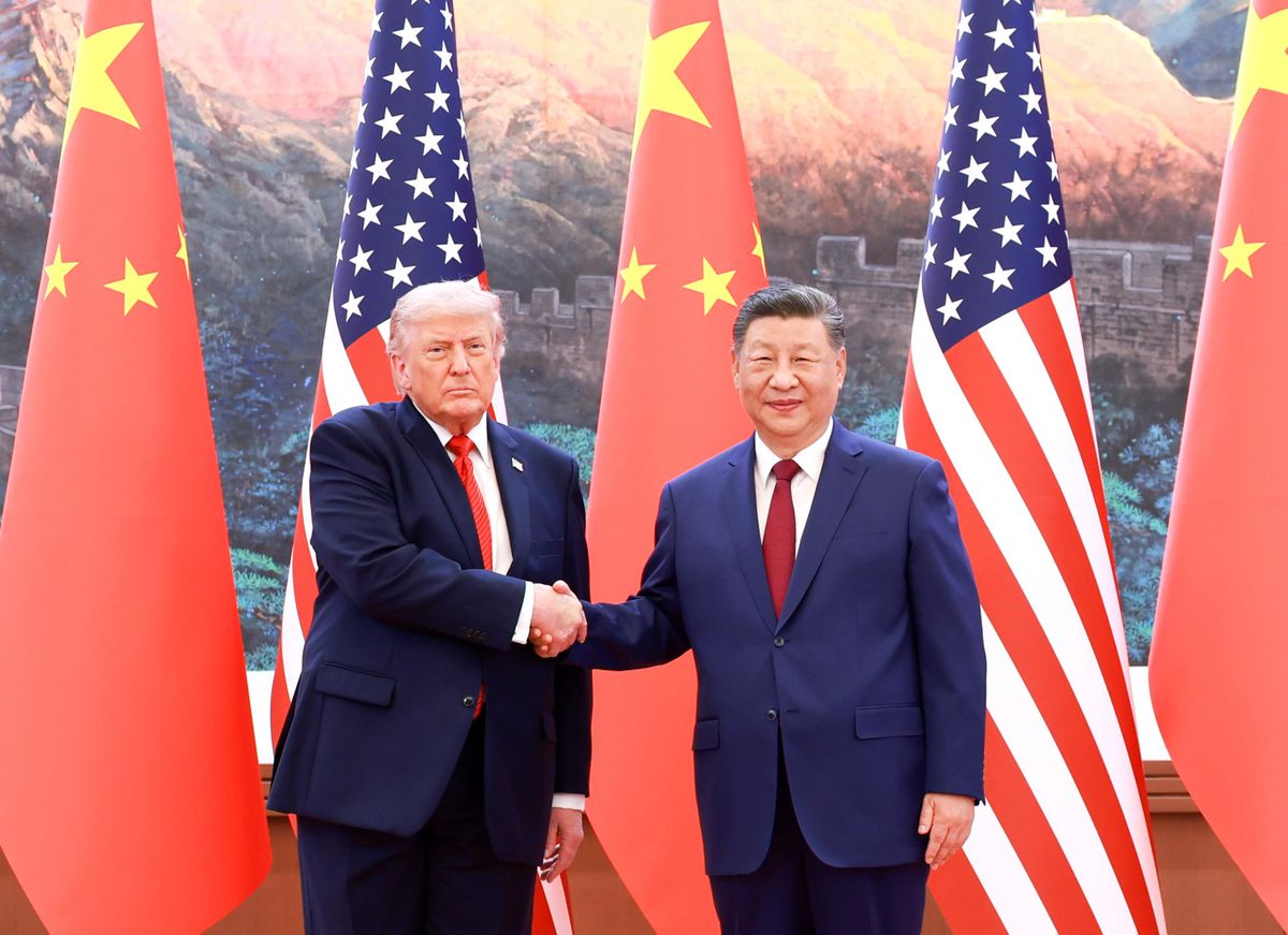 Albüm: Çin Cumhurbaşkanı Xi ve ABD Başkanı Trump, Beijing'de Bir Araya Geldi