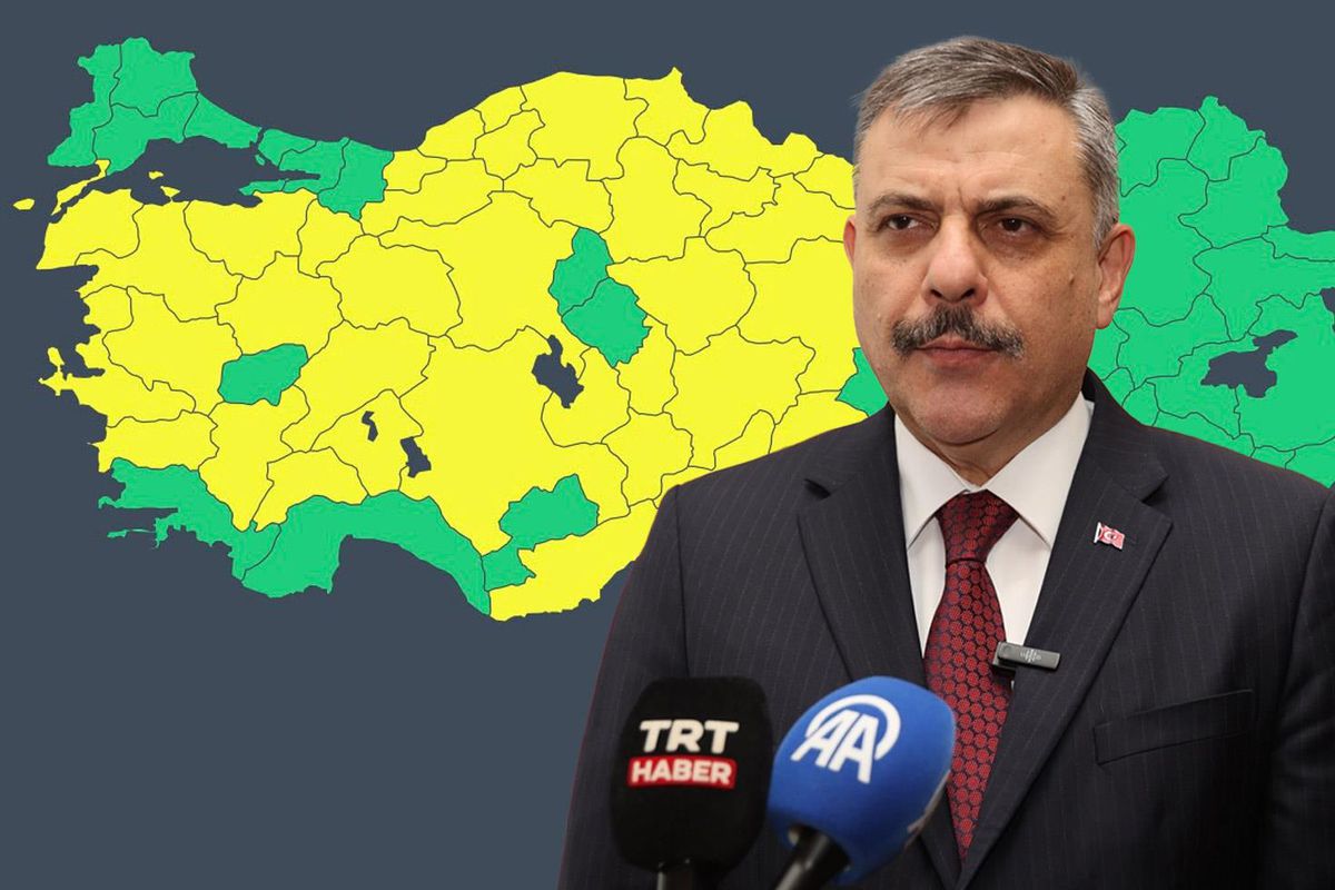 Bu illerde oturanlar dikkat: Bakanlık haritalı paylaşım yapıp uyardı