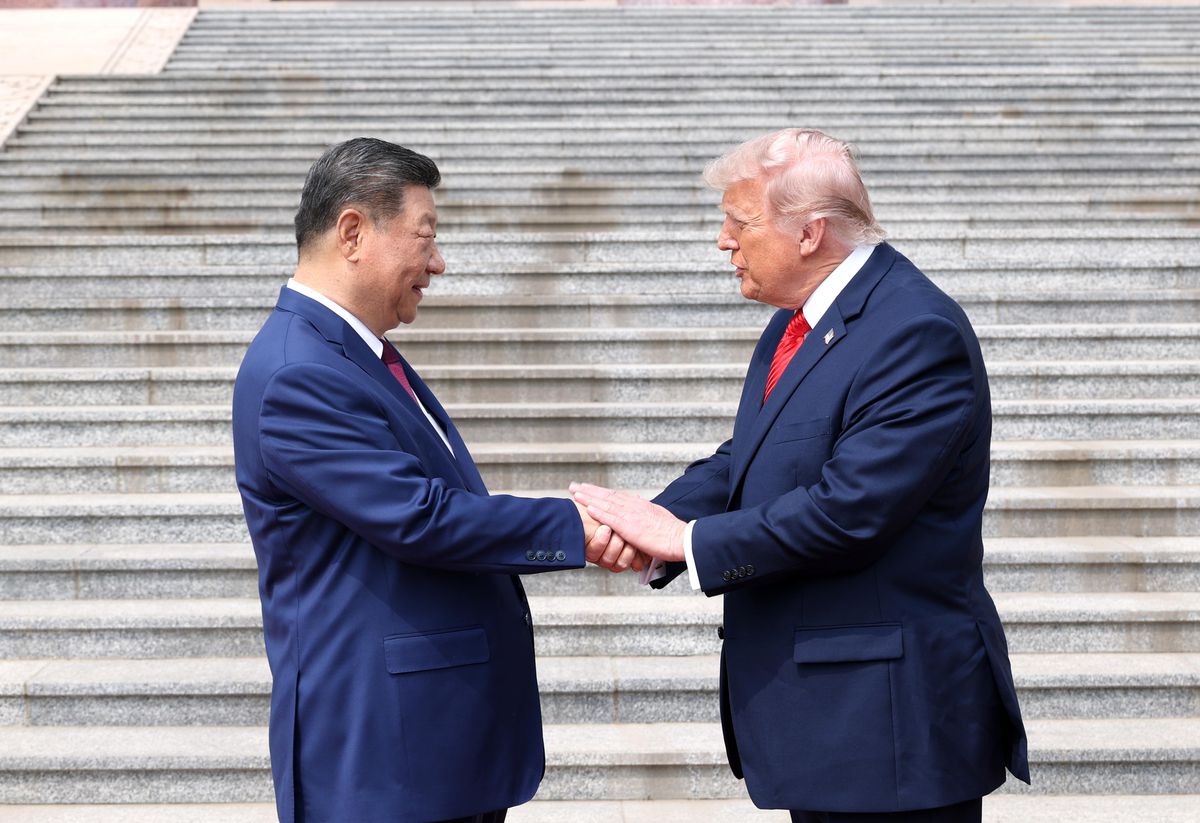 Çin Cumhurbaşkanı Xi, ABD Başkanı Trump İçin Karşılama Töreni Düzenledi