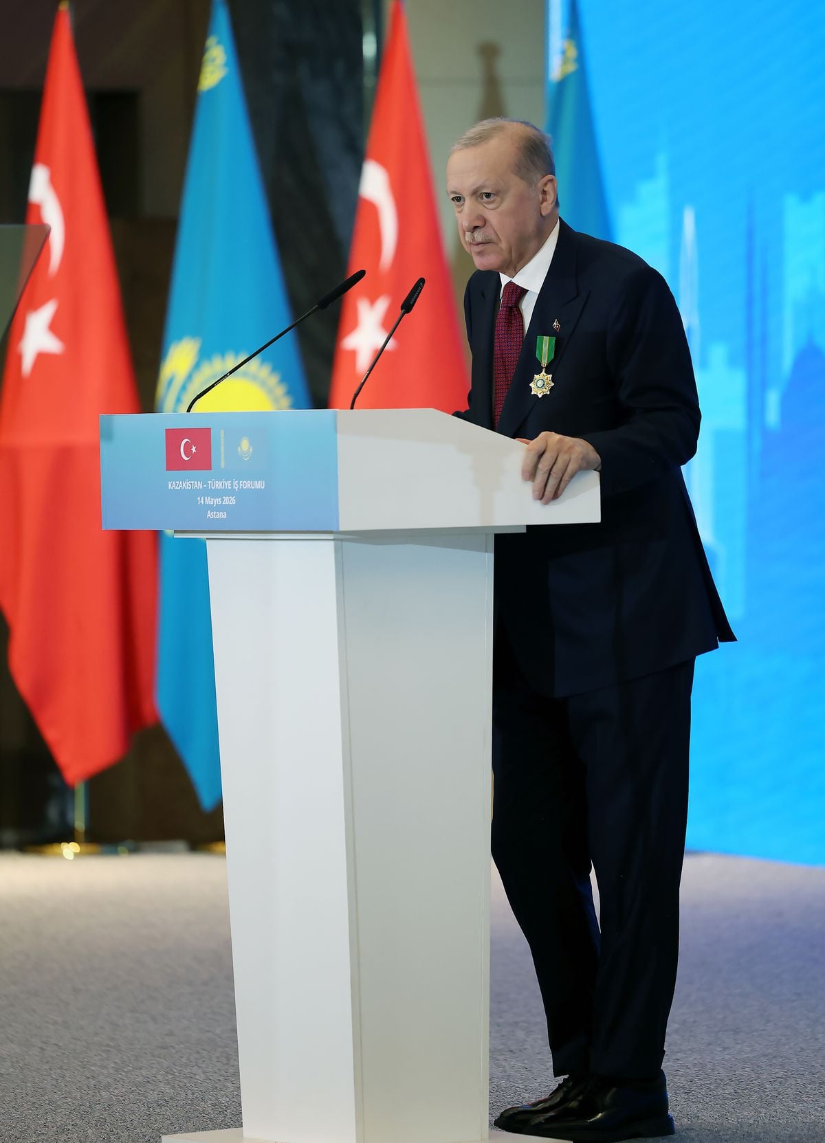 Cumhurbaşkanı Erdoğan: Kazakistan ile ticaret hacmimiz 10 milyar dolara yaklaştı