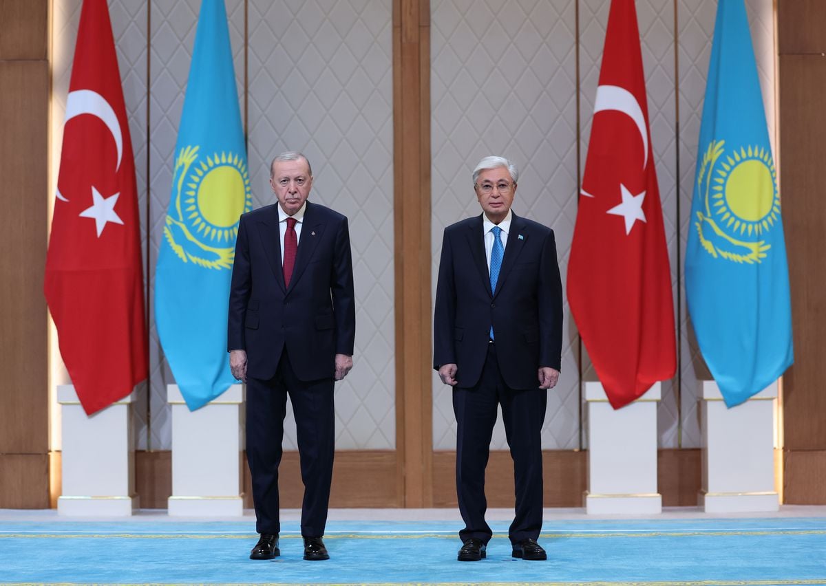 Cumhurbaşkanı Erdoğan, Kazakistan'da Stratejik İşbirliği Konseyi Toplantısı'na Başkanlık Etti