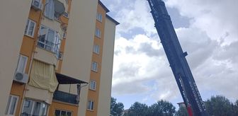 Denizli'de yıldırım düşmesi sonucu 2 kişi yaralandı