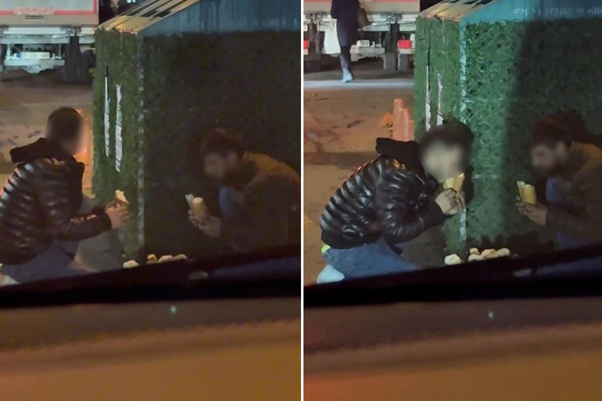 Görüntü Türkiye'den! Kolay para kazanmak için yaptıkları rezilliğe bakın