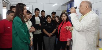 Havran'da meslek lisesi öğrencileri, sirke üretimini öğrendi