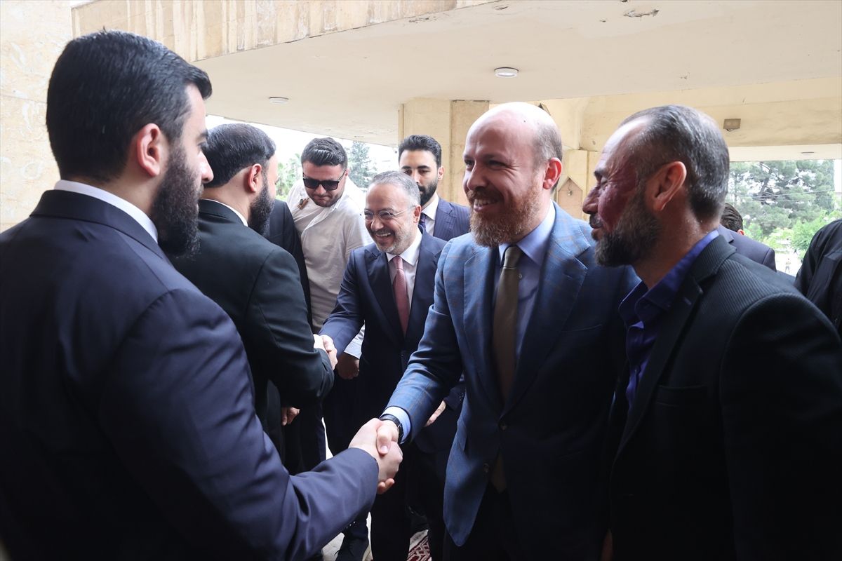 İlim Yayma Vakfı Mütevelli Heyeti Başkanı Erdoğan, Suriye'de ziyaretlerde bulundu