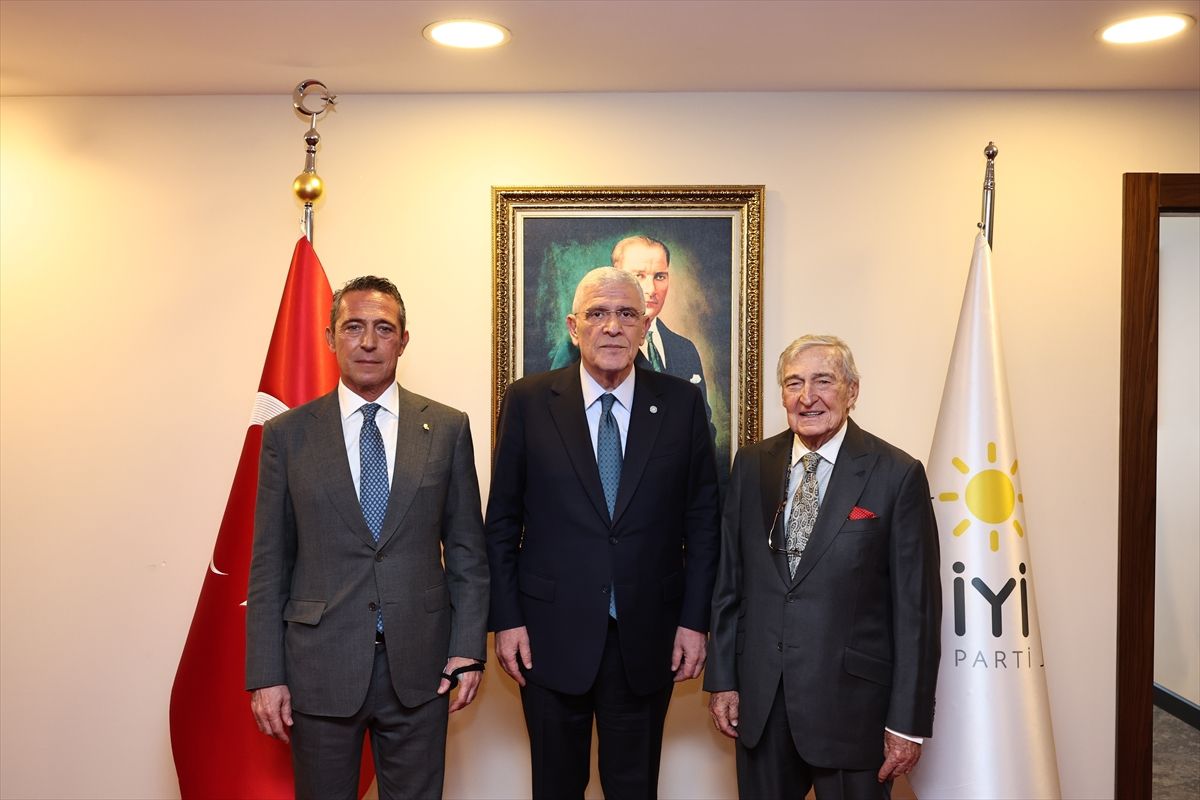 İYİ Parti Genel Başkanı Dervişoğlu, Koç Holding Şeref Başkanı Rahmi Koç ile görüştü