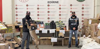 Kapıkule'de uyuşturucu ve elektronik sigara operasyonunda 1 zanlı gözaltına alındı