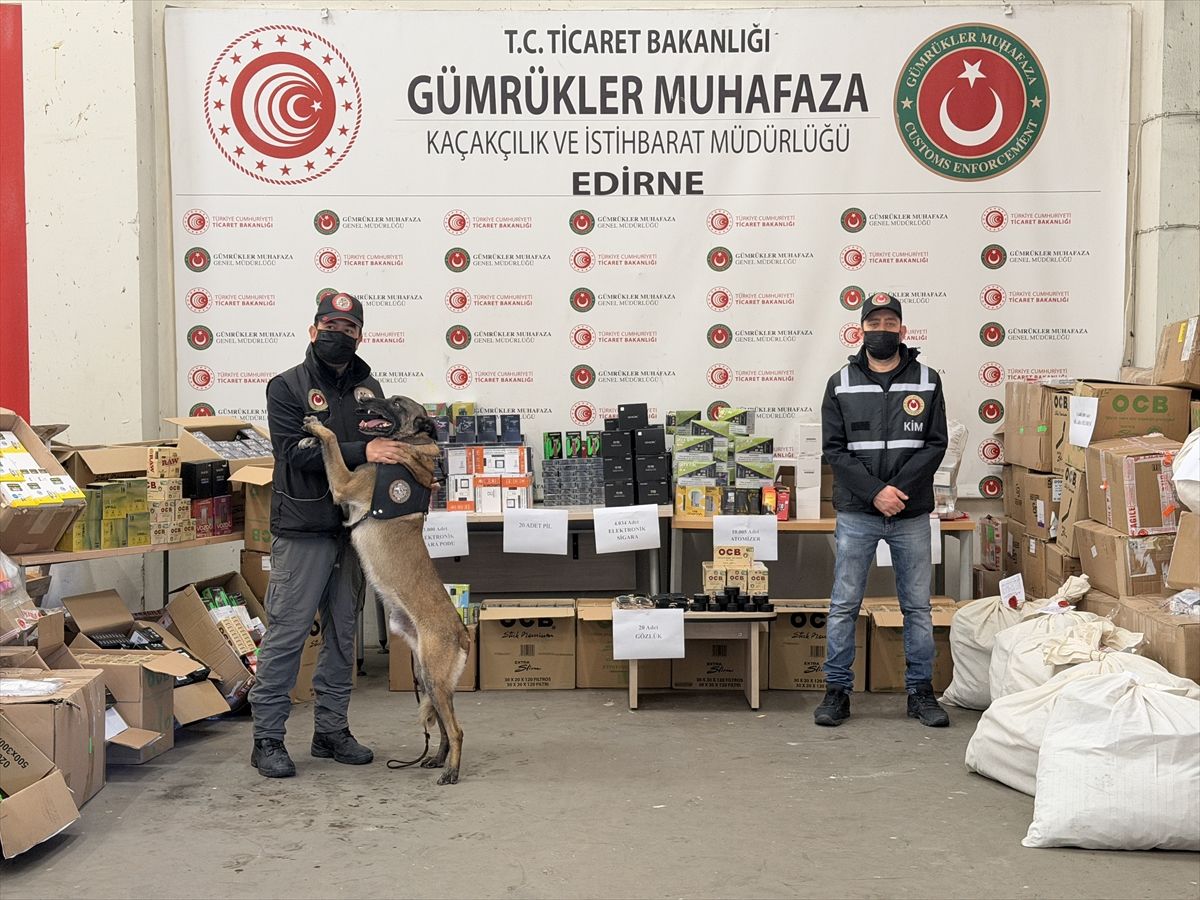 Kapıkule'de uyuşturucu ve elektronik sigara operasyonunda 1 zanlı gözaltına alındı