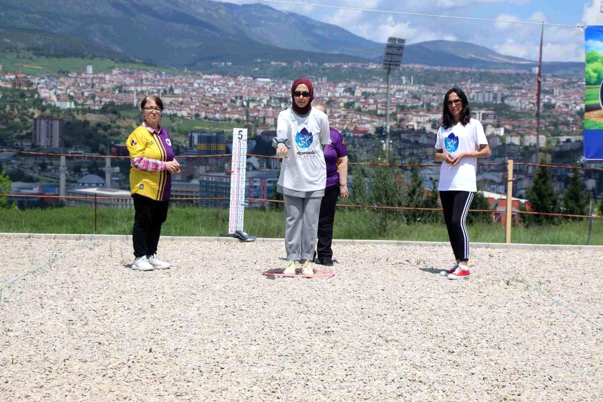 Karabük'te özel çocuk anneleri bocce etkinliğinde buluştu