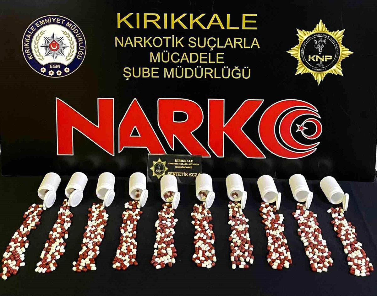 Kırıkkale'de uyuşturucu operasyonu: 2 tutuklama