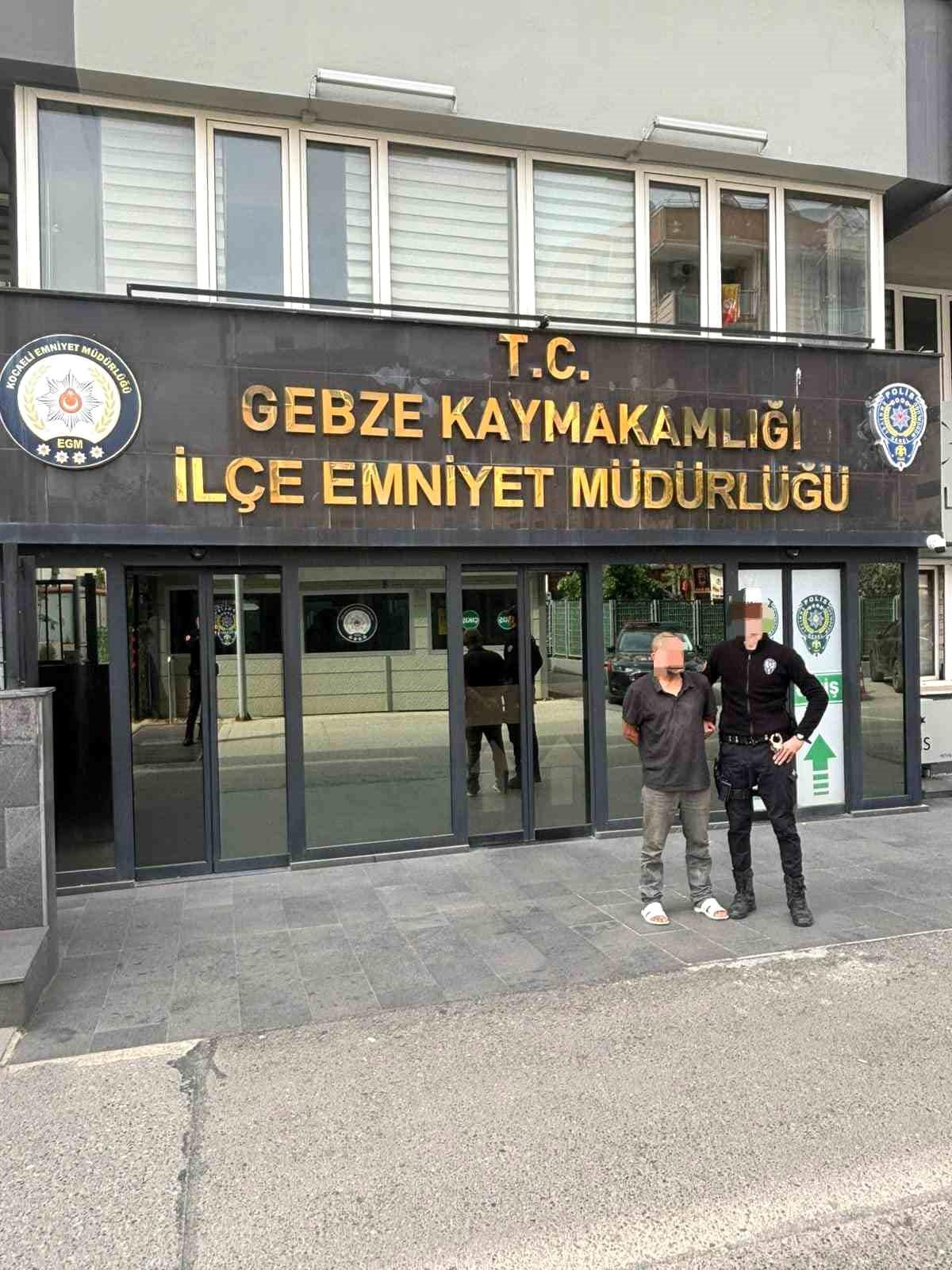 Kocaeli'de 21 yıl hapis cezası bulunan hükümlü yakalandı