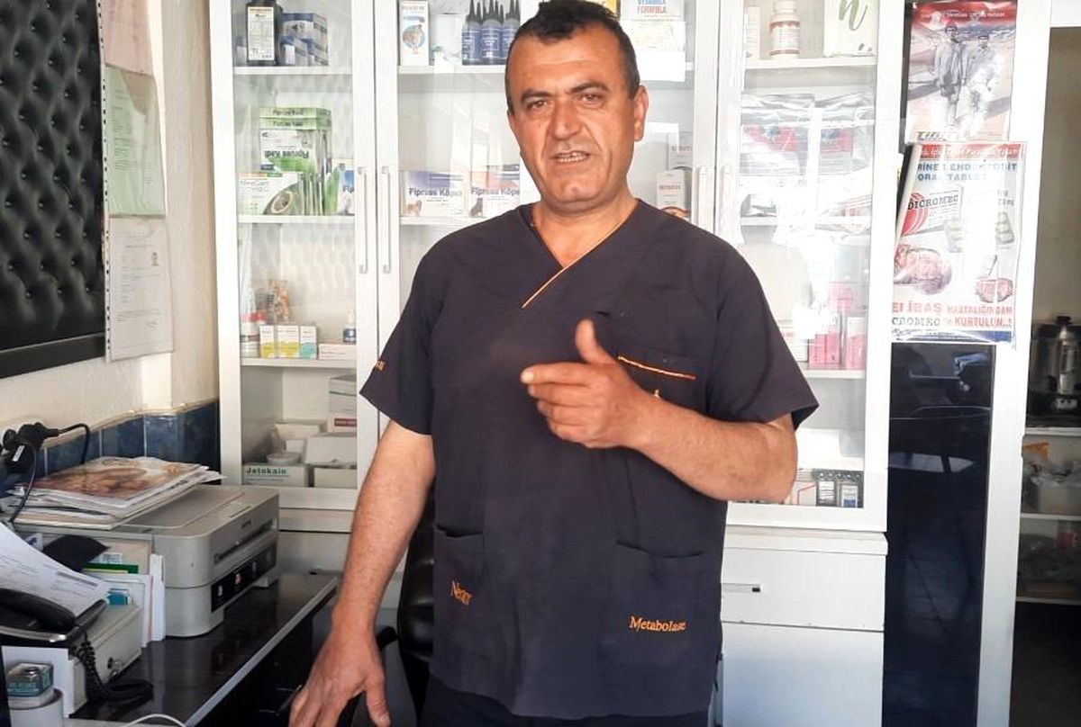 Konya'da veteriner hekimin kurtla konuşması ilgi çekti