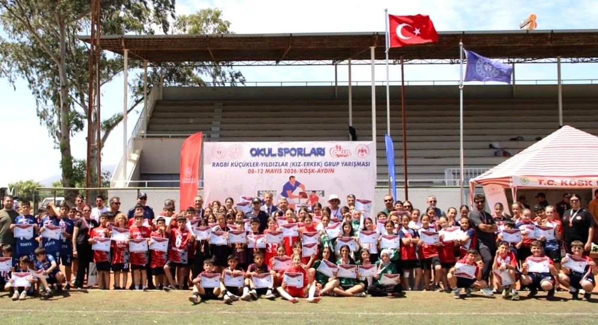 Köşk'te Ragbi Heyecanı: 9 Şehirden 260 Sporcu Kıyasıya Yarıştı