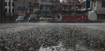 Manisa'da sağanak ve fırtına hayatı olumsuz etkiledi