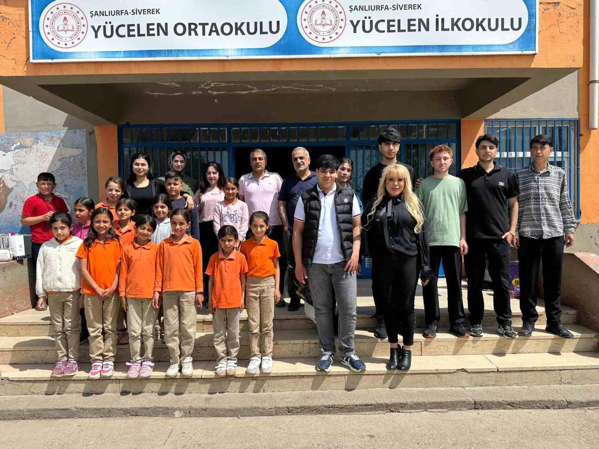MESEM öğrencilerinden köy okullarına anlamlı etkinlik