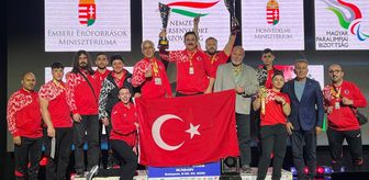 Milli bilek güreşçiler, Avrupa Şampiyonası'nda 61 madalya kazandı