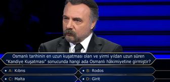 Osmanlı tarihinin en uzun kuşatması olan ve yirmi yıldan uzun süren 'Kandiye Kuşatması' sonucunda hangi ada Osmanlı hâkimiyetine girmiştir?