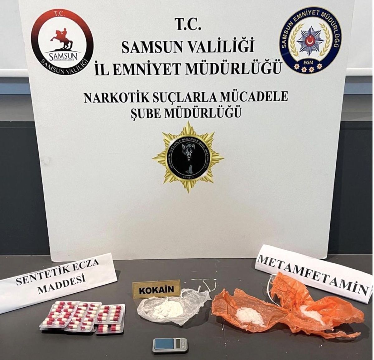 Samsun'da uyuşturucu operasyonu: 11 gözaltı