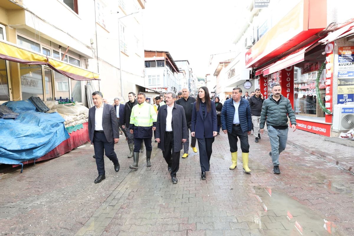 Selin vurduğu Havza'ya 50 milyon TL'lik acil destek