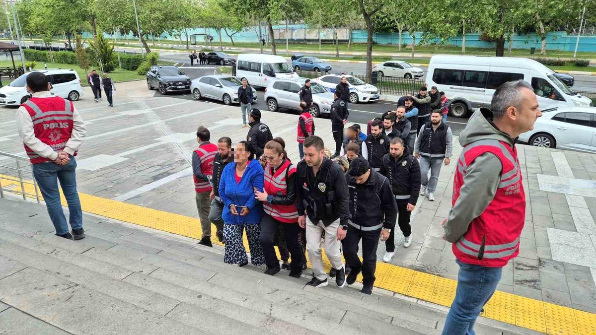 Tekirdağ'da şafak operasyonu: 20 şüpheli gözaltında