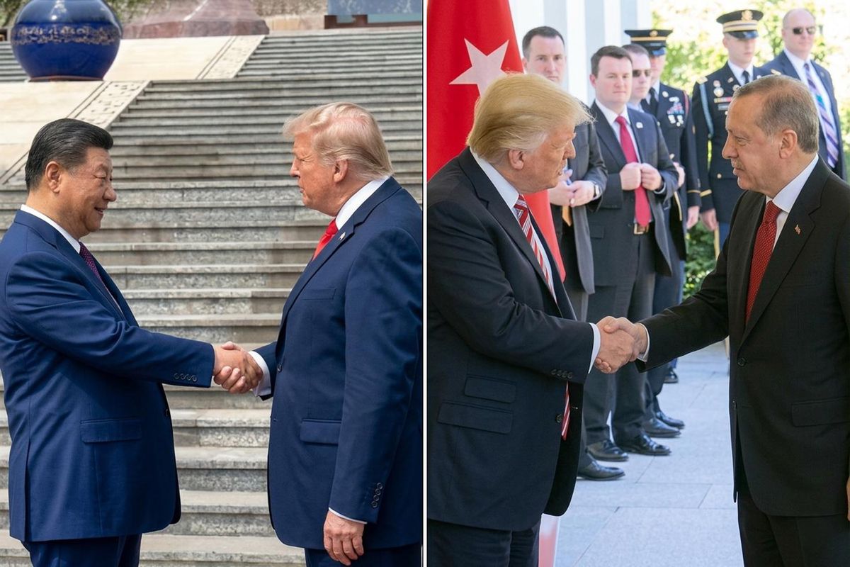 Trump'ın güç tokalaşması Şi'ye yenildi! Akıllara Erdoğan geldi