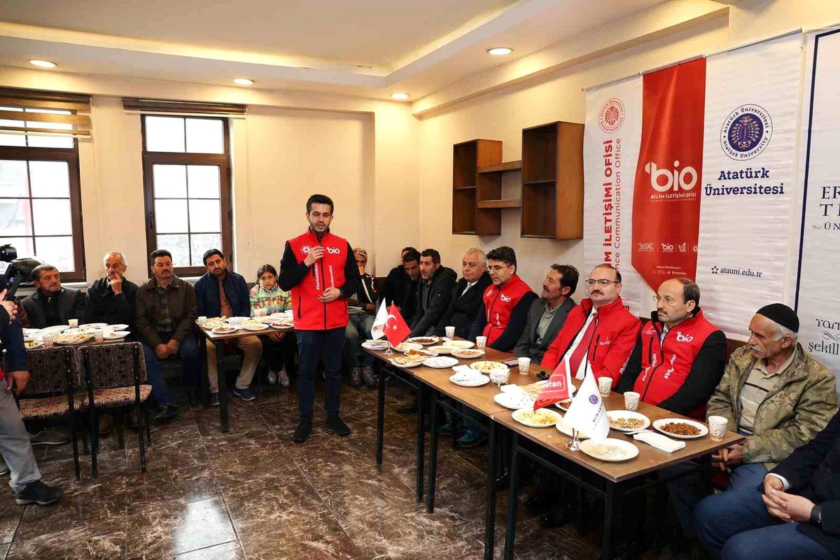 Atatürk Üniversitesi ve Erzurum Teknik Üniversitesi, Çiftçiler Günü'nde Dijital Tarımı Köye Taşıdı