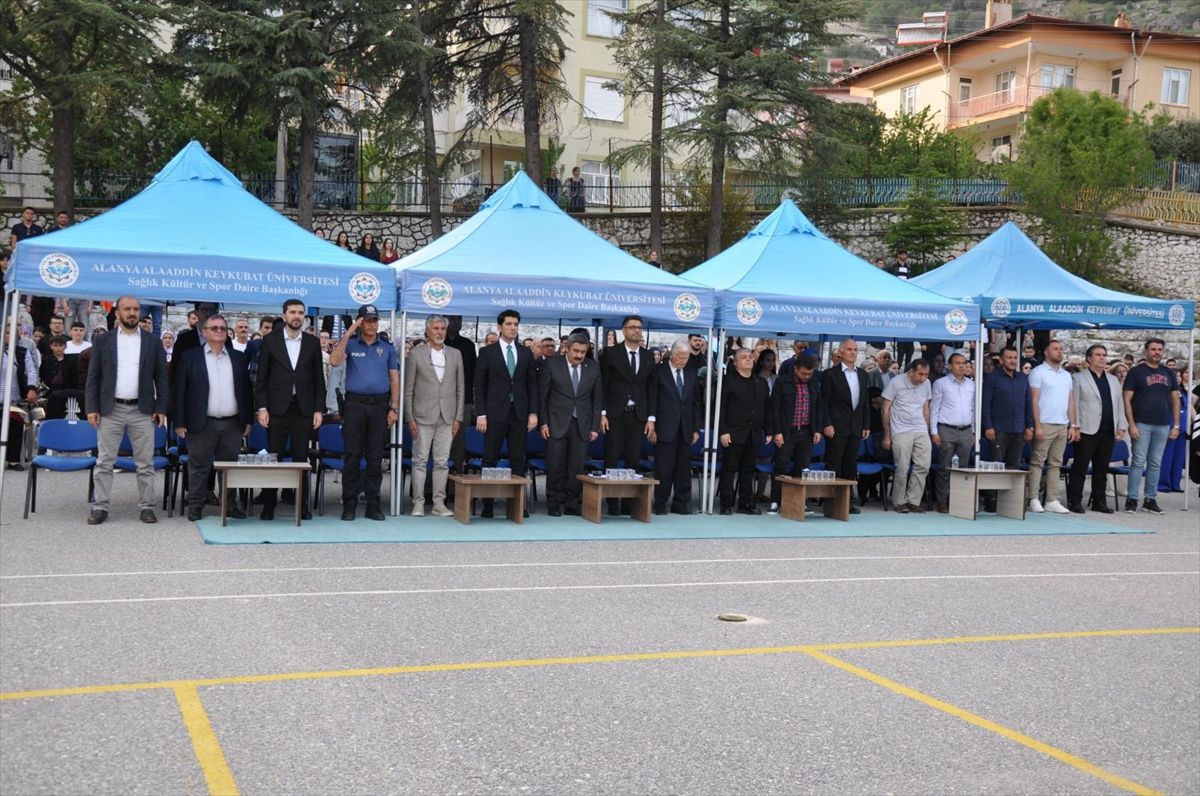 Akseki Meslek Yüksekokulu'nda mezuniyet töreni düzenlendi