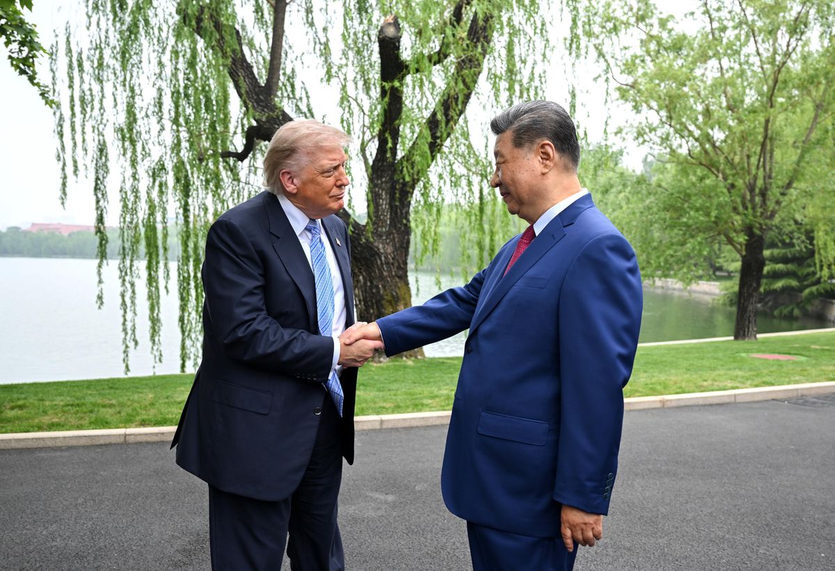 Albüm: Xi ve Trump, Beijing'de Özel Bir Görüşme Gerçekleştirdi