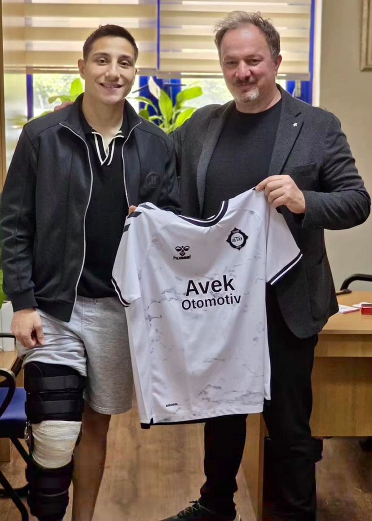 Altay'ın genç golcüsü Ünal Alihan Kavlak ameliyat oldu