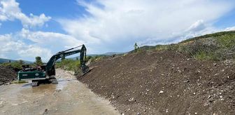 Amasya'da taşkın risklerinin önlenmesi için DSİ ekipleri görev yapıyor