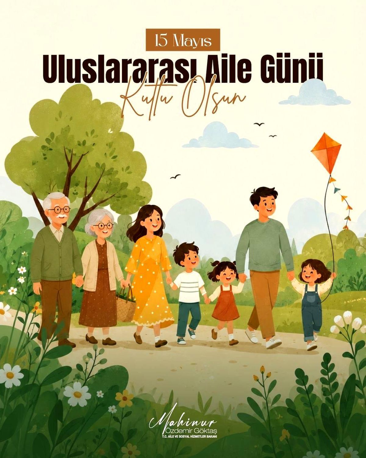 Bakan Göktaş, Uluslararası Aile Günü'nü kutladı