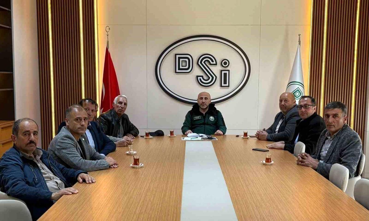 Bayburt'ta arazi toplulaştırma çalışmalarında son durum görüşüldü