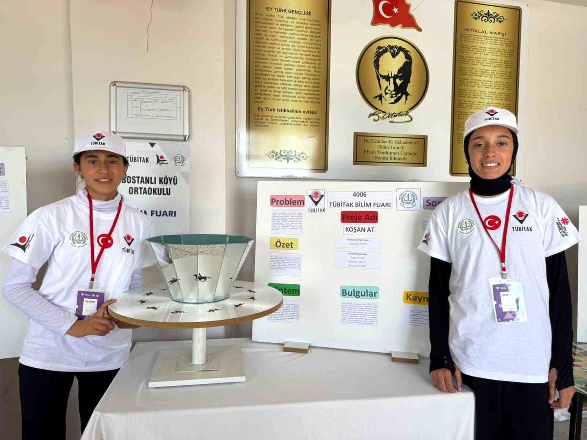 Bostanlı Köyü çocuklarından bilimde ve sporda başarı