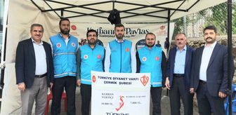 Çermik'te kurban bağış standı açıldı