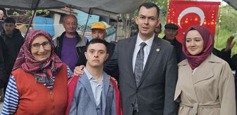 Down sendromlu Servet Yıldırım'a asker uğurlama töreni
