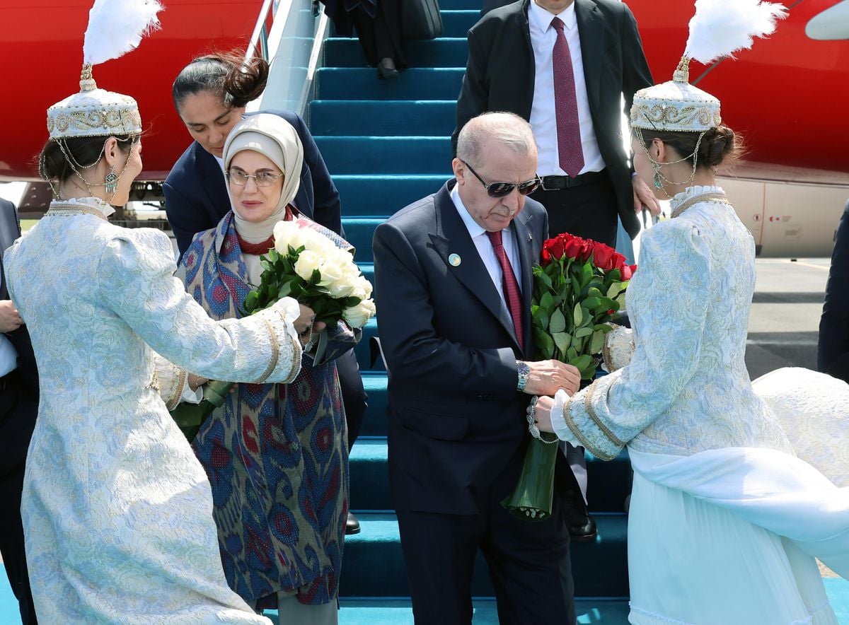 Erdoğan, Türk Devletleri Teşkilatı Zirvesi için Kazakistan’da