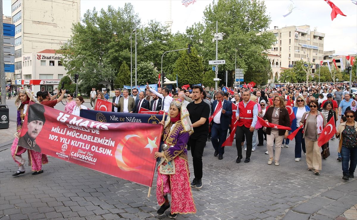 Denizli'de 15 Mayıs Milli Mücadele Günü coşkuyla kutlandı