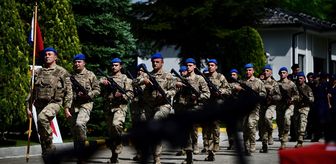 Düzce'de engelli gençler temsili askerlik yaptı