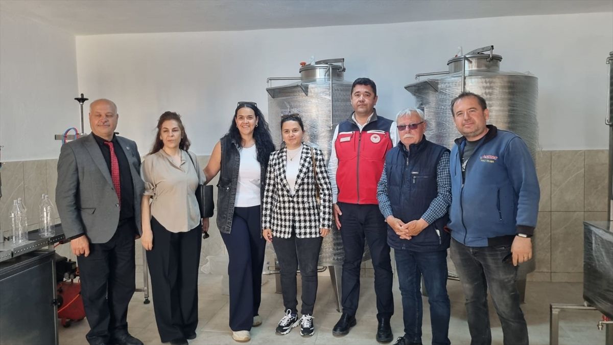 Eceabat'ta zeytinyağı dolum atölyesi açıldı