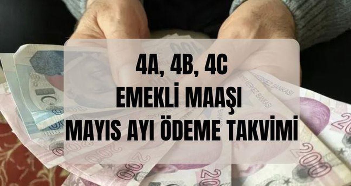 Emekli maaşları bayramdan önce yatacak mı? (SGK 4A, 4B, 4C) Bu ay emekli maaşları ne zaman yatacak, erken yatar mı?