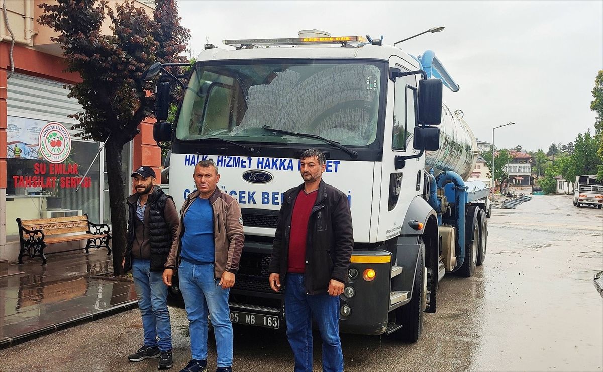 Göynücek Belediyesi'nden sel felaketinin yaşandığı Havza'ya destek