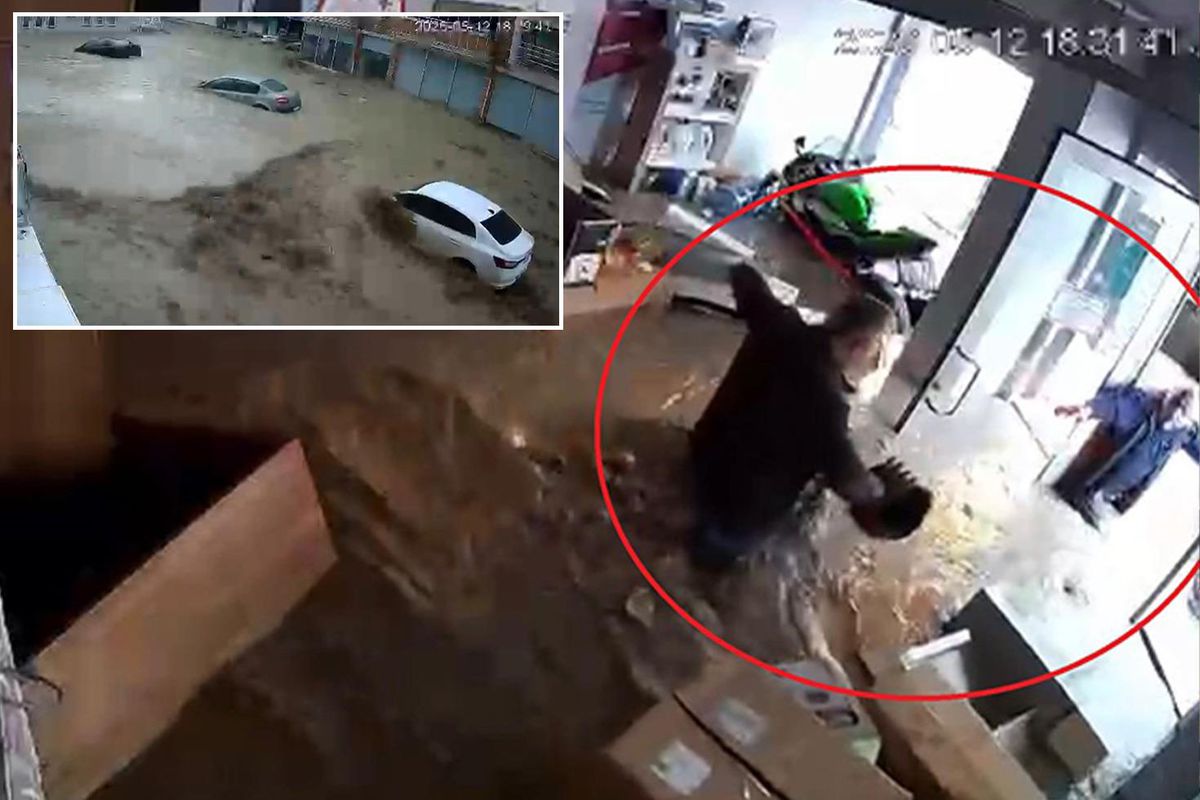 Havza'yı savaş alanına çeviren sel böyle geldi! Canlarını zor kurtardılar