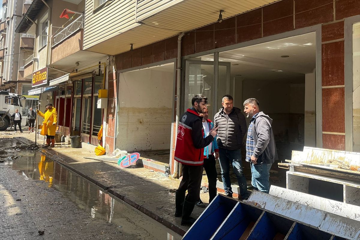 Havza'da sel sonrası 947 kişiye psikososyal destek