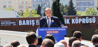 İBB'nin yenilediği yaya üst geçidi Esenyurt'ta hizmete açıldı