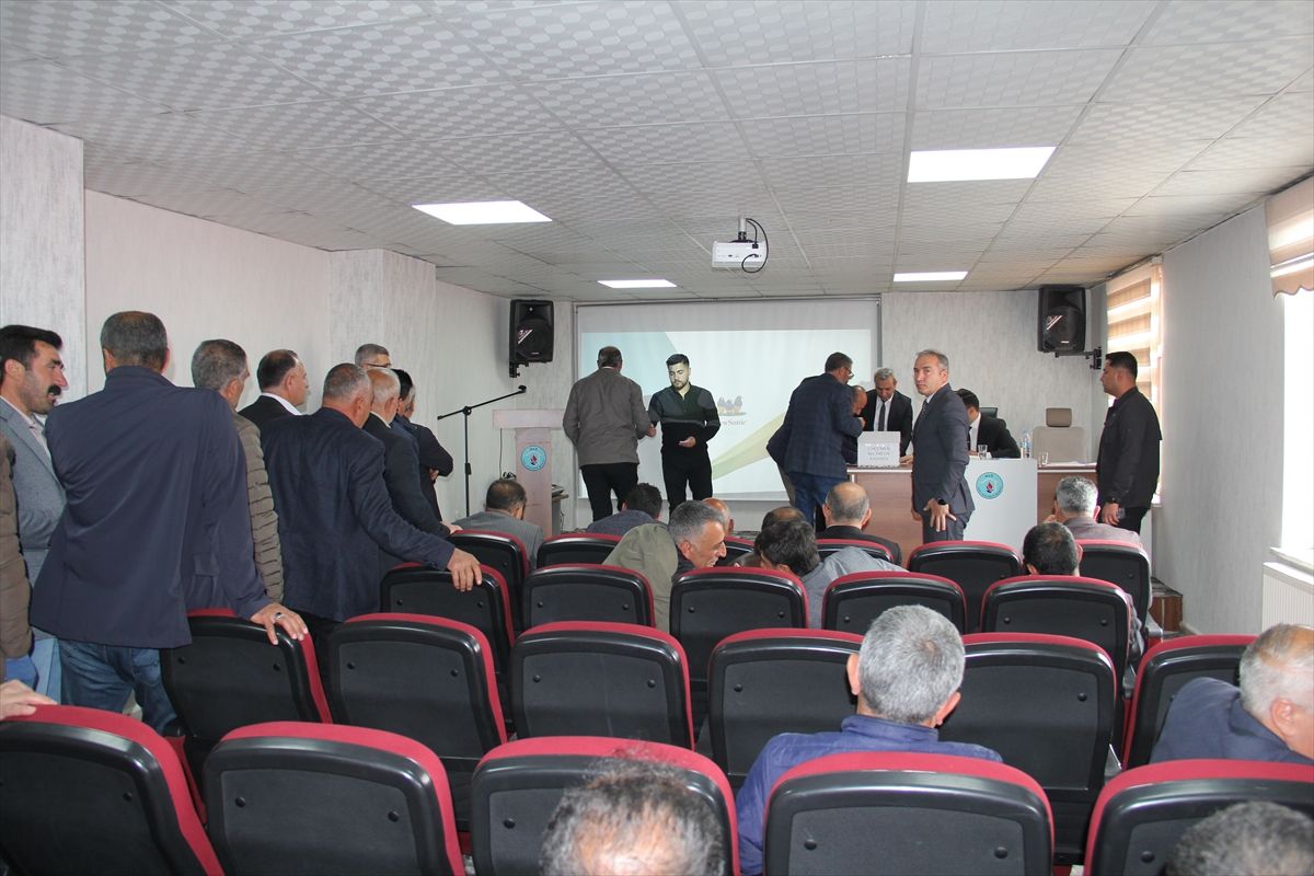 Karlıova'da KÖYDES encümen üyeliği seçimi yapıldı