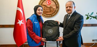 Kastamonu Valisi Dallı gençlerle bir araya geldi