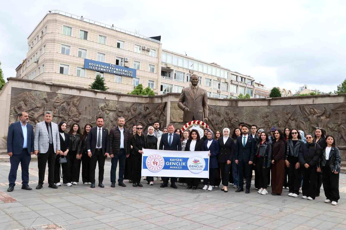 Kayseri'de Gençlik Haftası 107. yıl dönümü kutlamaları başladı