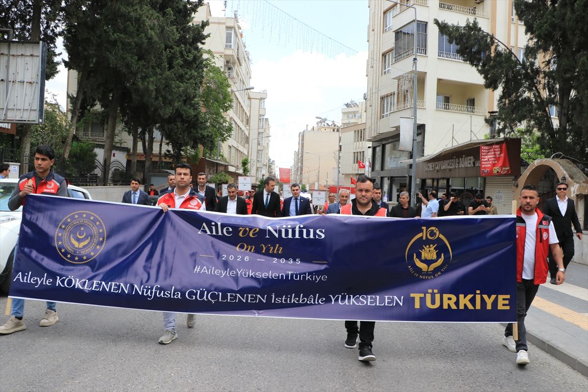 Kilis'te 'Uluslararası Aile Günü' yürüyüşü gerçekleştirildi