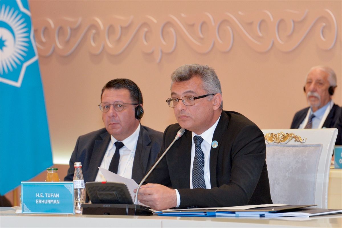 KKTC Cumhurbaşkanı Erhürman, Türk Devletleri Teşkilatı Gayriresmi Zirvesi'nde konuştu Açıklaması