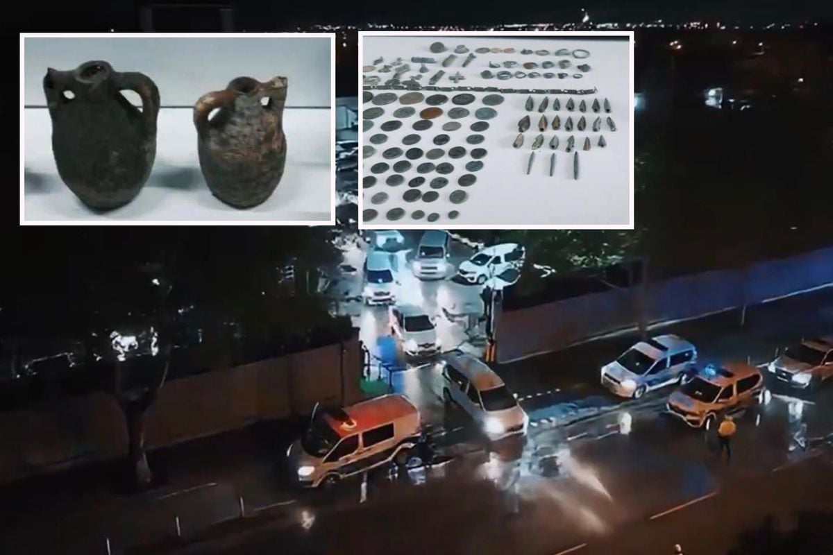 Konya merkezli 9 ilde tarihi eser operasyonu, 204 milyon TL'lik suç ağı çökertildi